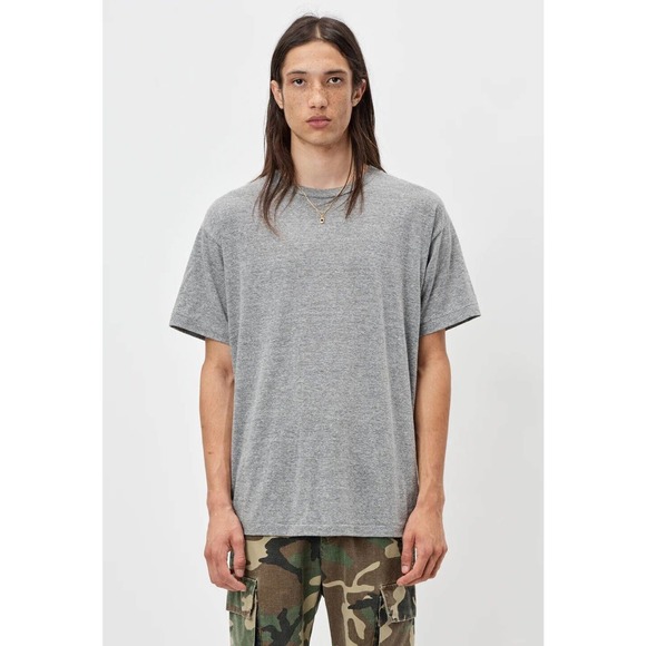 John Elliott Gray Short Sleeve Tee - Picture 3 of 7